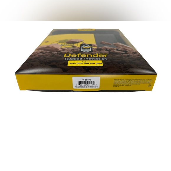 NEW Otterbox Defender Series Case & Screen Protector Apple iPad 5th & 6th gen